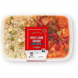 by Amazon Sweet and Sour Chicken with Egg Fried Rice, Currently Priced at £3.60